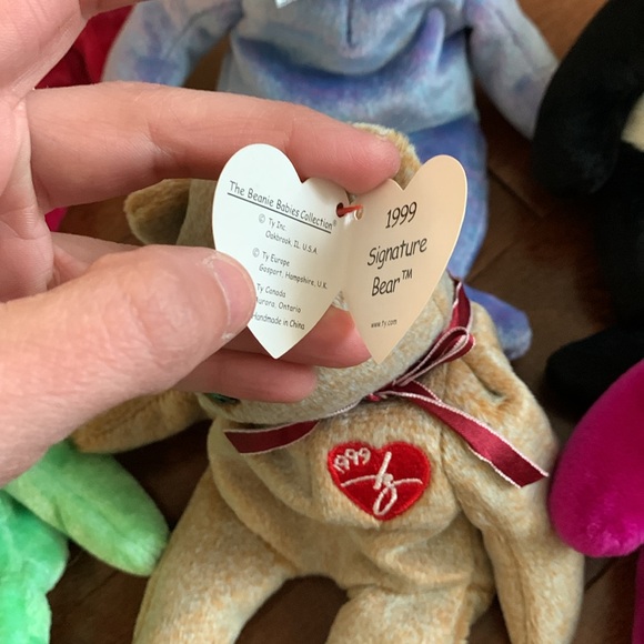 Lot of 11 vintage (90’s) TY original beanie babies. Great condition. - Picture 5 of 12